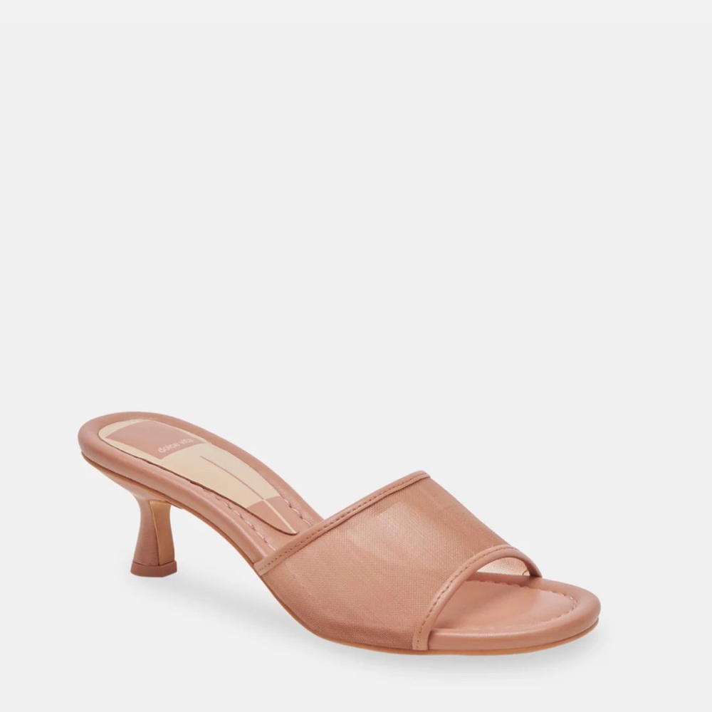 NWOT Dolce Vita Meeza Heels in Cider Mesh